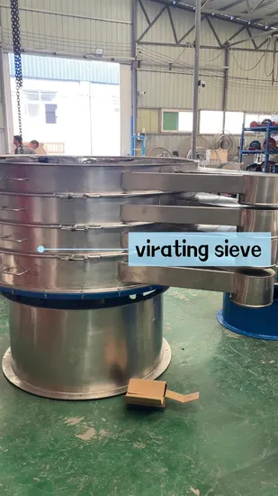 Cassava Garri Processing Machine/Vibrating Sieve Shaker for Liquid/Solid/Granule/Powder/Sieving Shaker