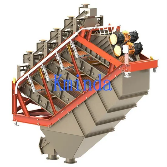 Eight Deck High Frequency Vibrating Fine Sizer