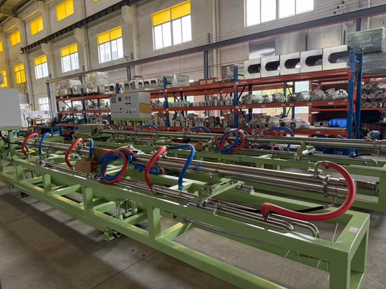 Copper Ss Pipe Welding Machine Water Pipe Fluid Tube Online Annealing Machine