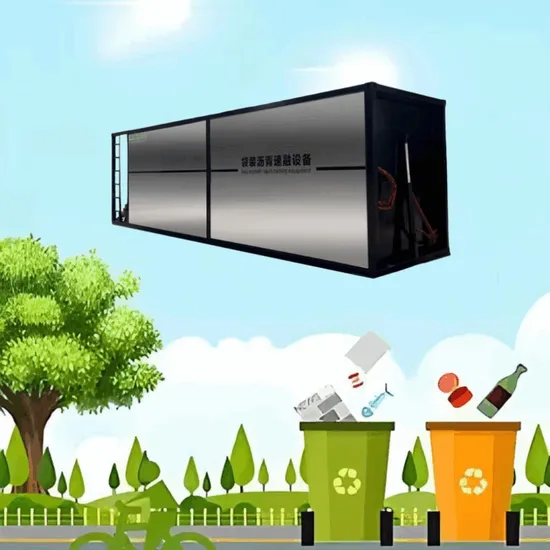 Superior Quality Asphalt Melting Facility for Road Asphalt Cleaning Operations