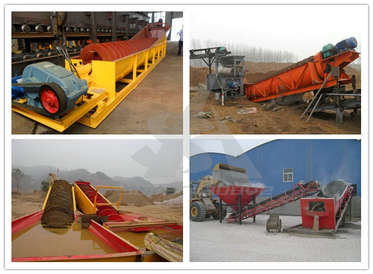 Spiral Type Sand Washer for Seasand and Silica Sand