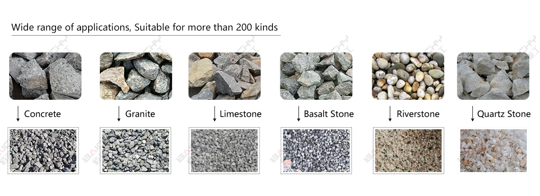 Quarry Crusher Machine Stone Granite Concrete Marble Crushing Limestone Jaw Crusher Price Stone Jaw Crusher for Sale
