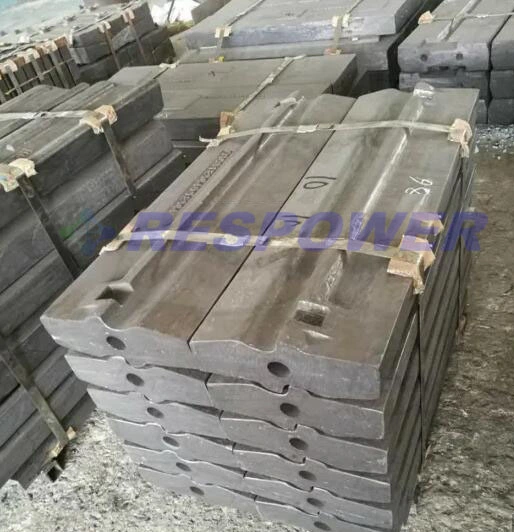 Jaw Plate Crusher Wear Spare Parts