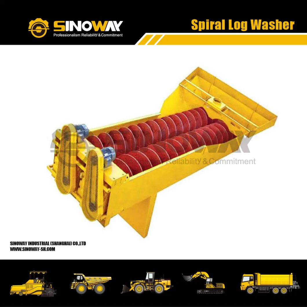 Log Washer, Spiral Sand Washer for Mining Processing