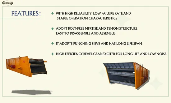 High Performance Vibrating Screen for Efficient Mud and Stone Separation 