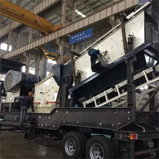 High Quality Portable Cone Crusher Mobile Concrete Crushing Machine Plant for Hard Stones