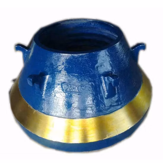 for Mets′o Mn18cr2 Manganese Steel Mantle and Concave Castings Suit HP200 Cone Crusher Spare Wear Parts