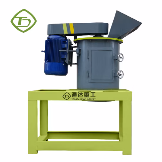 High Efficiency Vertical Shaft Impact Wet Manure Crusher Machine Crushing Equipment