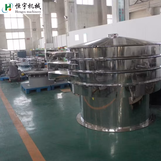 China Factory Price Industrial Powder and Pellet Material Circular Rotary Vibrating Screen Sieve Shaker