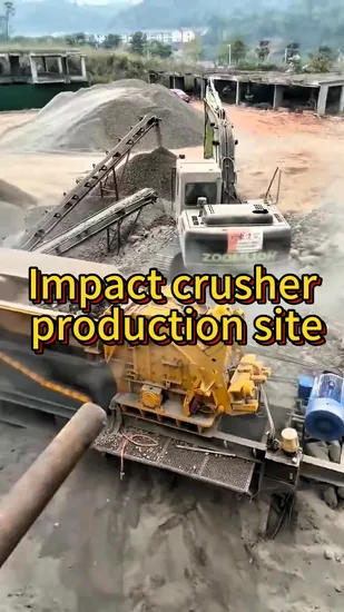 Calcite Stone Crusher Manufacturer Mining Rock Stone Aggregate Impact Crusher Machine Price 