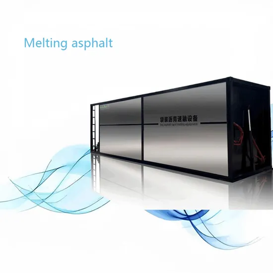 Trusted Stable Asphalt Melting Facility for Effective Road Cleaning 