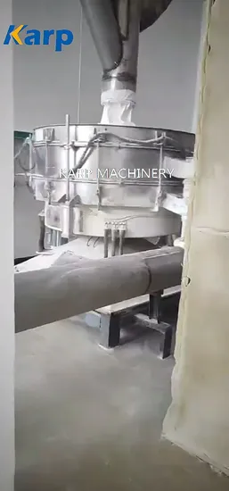 Customized Tumbler Screen for Corn Starch and Baking Soda Powder Sieving Machine 