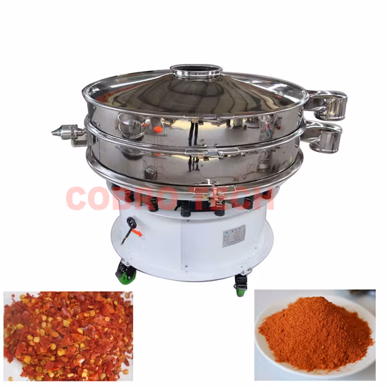 200 Mesh Food Rotary Vibrating Screen