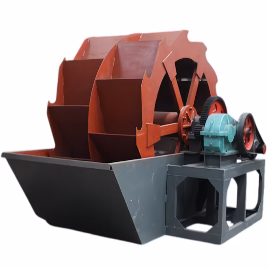 Direct Manufacturer Wheel Bucket Type Sand Gravel Washer
