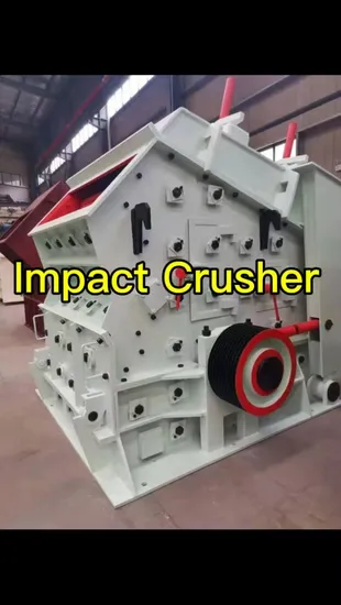 China Manufacturer Concrete Waste Glass Stone Sand Impact Crusher Machine for Sale 